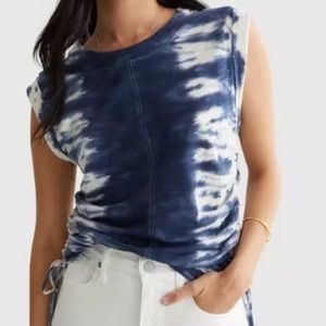Lucky Brand Side Tie Muscle Tank